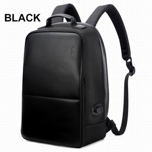 BOPAI USB Charge Backpack Men Leather for Travelling Fashion Cool School Backpack Bags for Boys Anti Theft  laptop backpack 2018