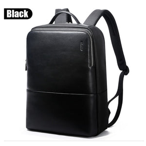 2018 BOPAI Cool Mens Backpacks Man Rucksack 14 Inch Laptop Bag Student Schoolbags Men Travel Leather Backpack Bags Black bagpack