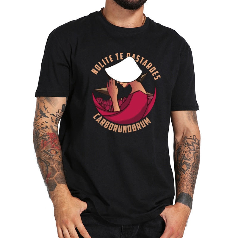 Nolite Te Bastardes Carborundorum T Shirt The Handmaid's Tale Graphic Tops 100% Cotton Comfortable Casual T-shirt US Size