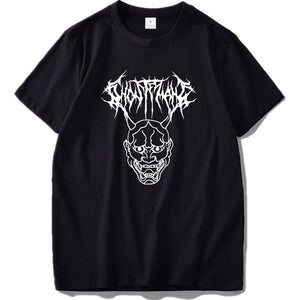 Ghostemane T Shirt Metal Rap Style Mercury Retrograde Image Printed Tees Black White Short Sleeve EU Size Cotton T-shirt