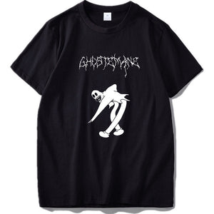 Ghostemane T Shirt Metal Rap Style Mercury Retrograde Image Printed Tees Black White Short Sleeve EU Size Cotton T-shirt